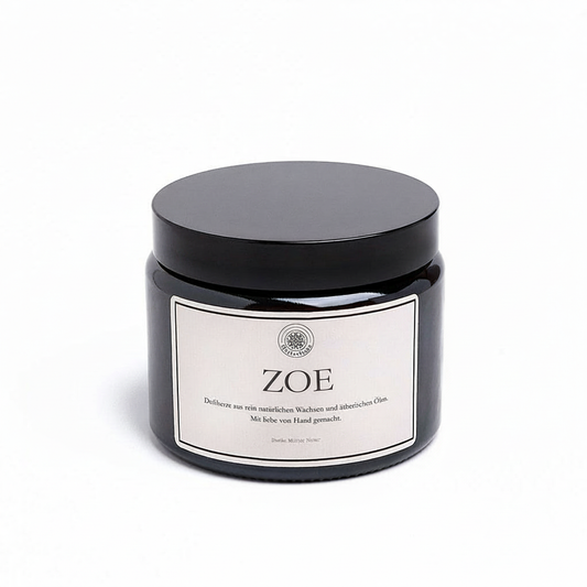 Duftkerze ZOE 500ml Inspirierend · frisch