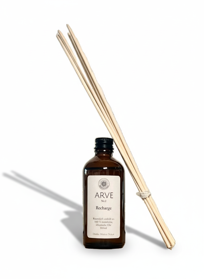 Raumduft ARVE Recharge 100ml Holzig · warm