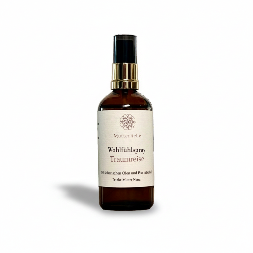 Raum- & Kopfkissenspray Traumreise 100 ml – Harmonisch verträumter Duft.