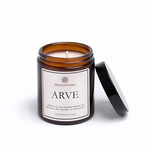 Duftkerze ARVE 180ml Holzig · warm