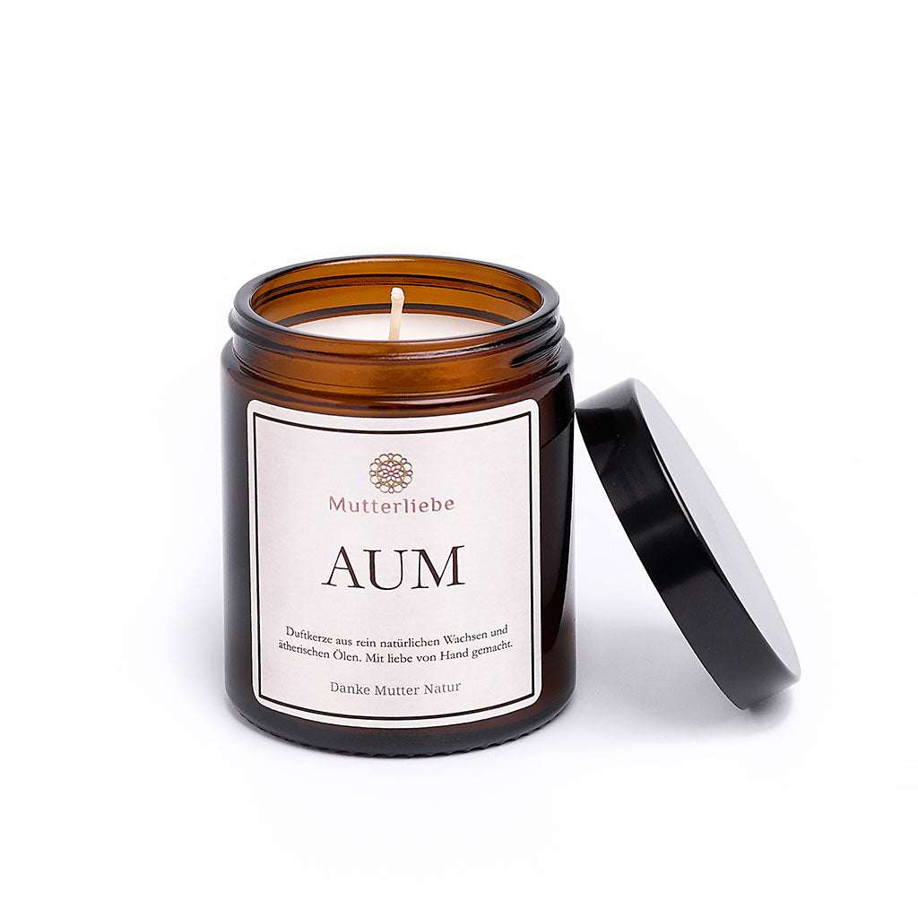 Duftkerze AUM 180ml Tiegründig · meditativ