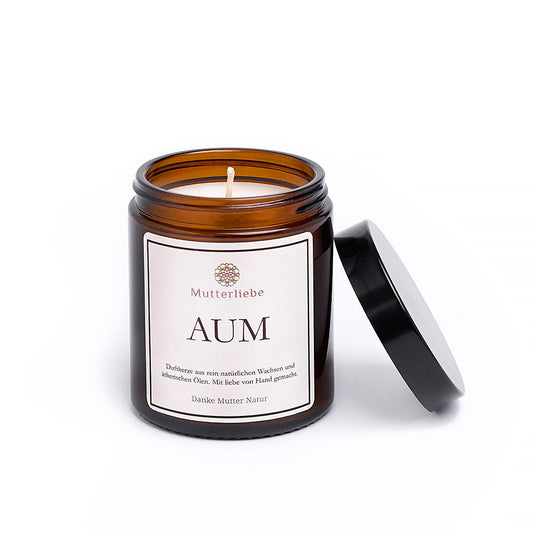 Duftkerze AUM 180ml Tiegründig · meditativ