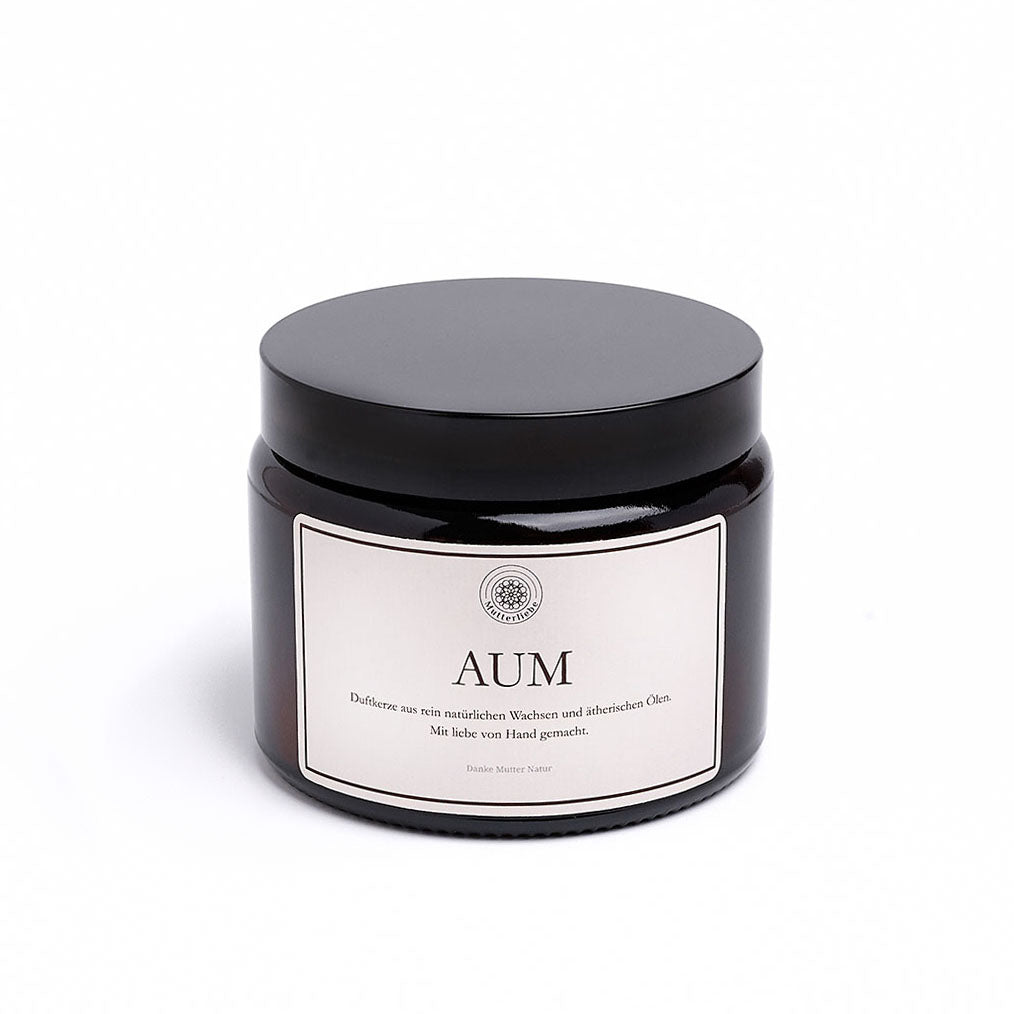 Duftkerze AUM 500ml Tiegründig · meditativ