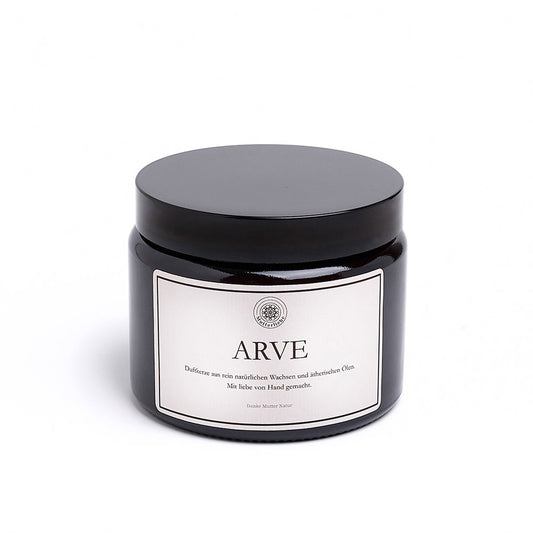 Duftkerze ARVE 500ml Holzig · warm