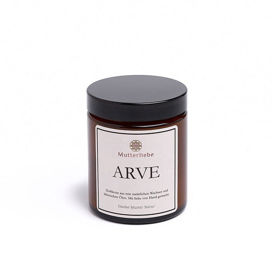 Duftkerze ARVE 180ml Holzig · warm