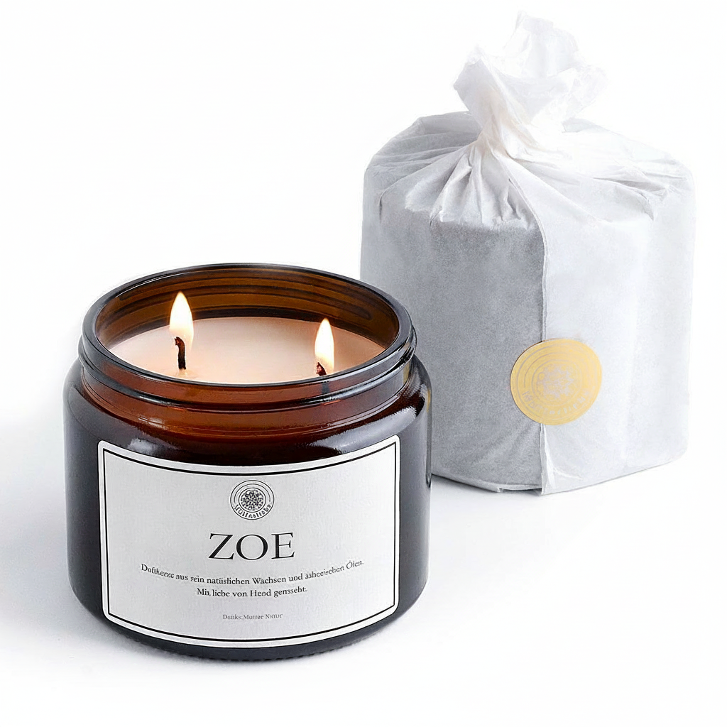 Duftkerze ZOE 500ml Inspirierend · frisch