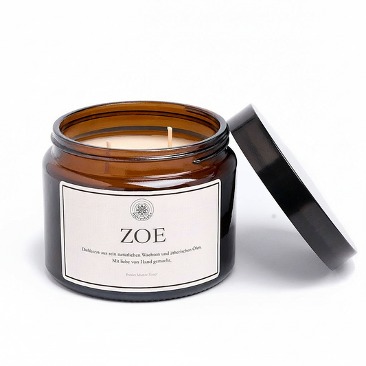 Duftkerze ZOE 500ml Inspirierend · frisch